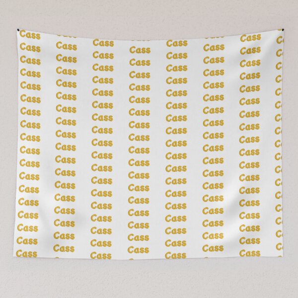 Item preview, Golden Balloon Cass Name Label designed and sold by NormadWorld.