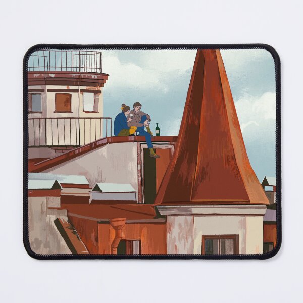 Item preview, Wine drinking on the roof designed and sold by Ekaterina Khozatskaya.