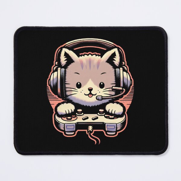 Item preview, Retro Gamer Cat designed and sold by İlker Berk Ergan.