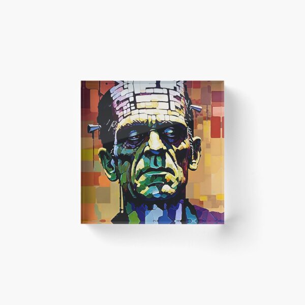Item preview, Abstract Frankenstein  designed and sold by MatrixTattoo.