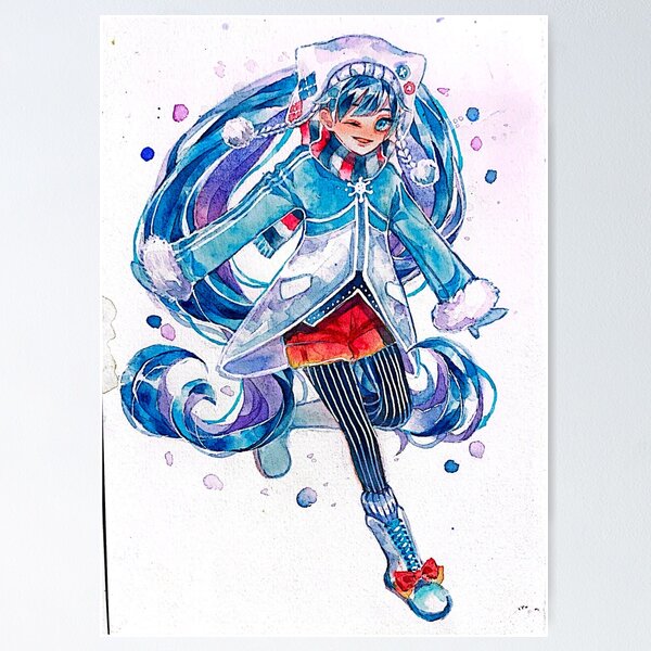 Item preview, Snow Miku 2016 finalist designed and sold by Paper HANk.