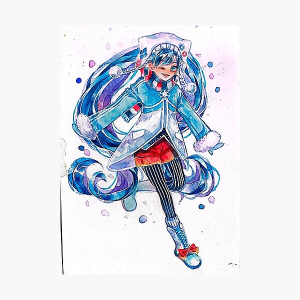 Item preview, Snow Miku 2016 finalist designed and sold by Paper HANk.