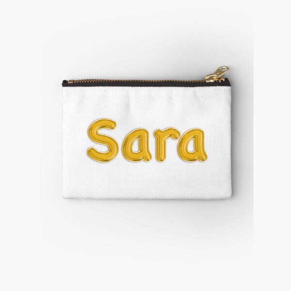 Item preview, Golden Balloon Sara Name Label designed and sold by NormadWorld.