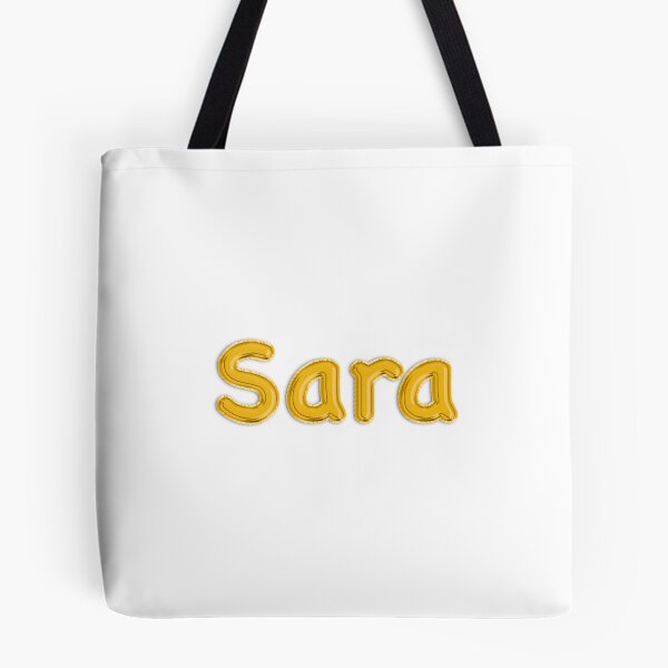 Item preview, Golden Balloon Sara Name Label designed and sold by NormadWorld.