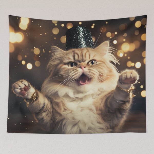 Item preview, Frenzy Cat 32 designed and sold by MyFancyDesigns.