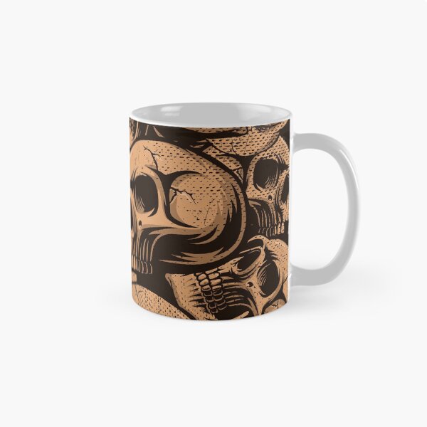 Item preview, Scary Skull Pattern designed and sold by stylebytara.