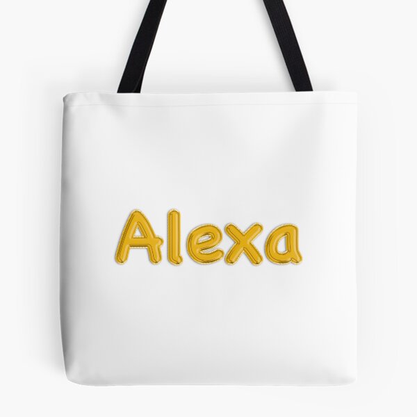 Item preview, Golden Balloon Alexa Name Label designed and sold by NormadWorld.