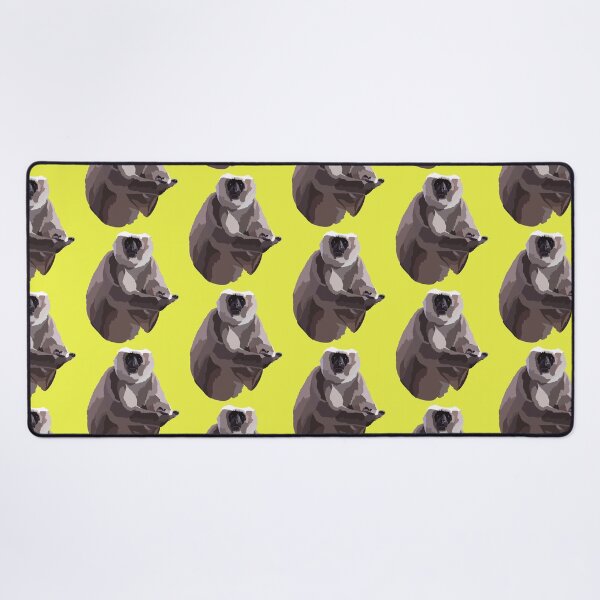 Item preview, K is for Kashmir Grey Langur,Kashmir Grey Langur Artwork – Majestic Primate Illustration and Wildlife Design designed and sold by PrettylittlepastelUk.