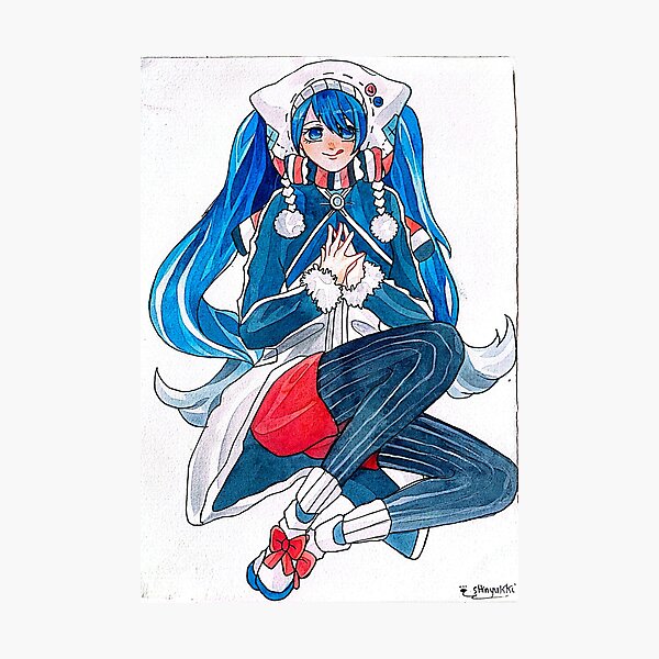 Item preview, Snow Miku 2016 finalist designed and sold by Paper HANk.