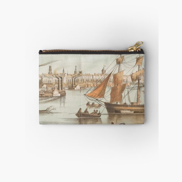 Item preview, Vintage Pictorial Map of New Orleans LA (1854) designed and sold by BravuraMedia.