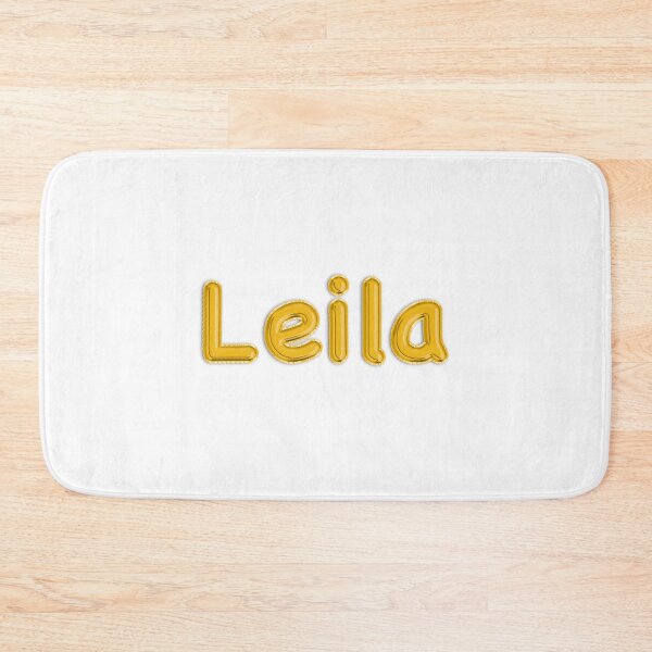 Item preview, Golden Balloon Leila Name Label  designed and sold by NormadWorld.