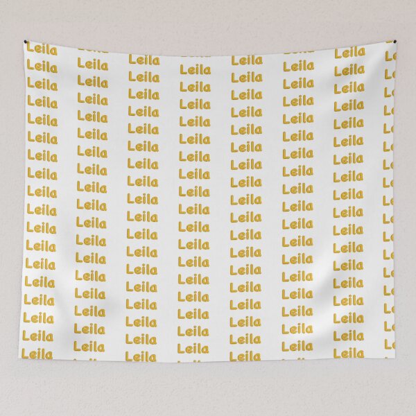 Item preview, Golden Balloon Leila Name Label  designed and sold by NormadWorld.