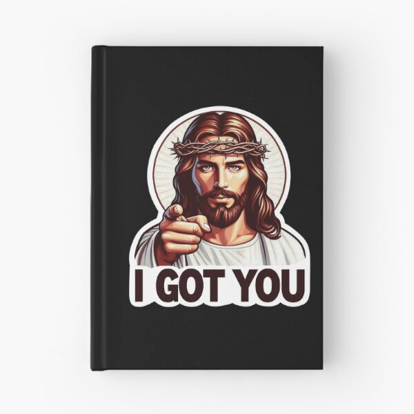 Item preview, I GOT YOU meme Jesus Christ Crown of Thorns designed and sold by plushism.