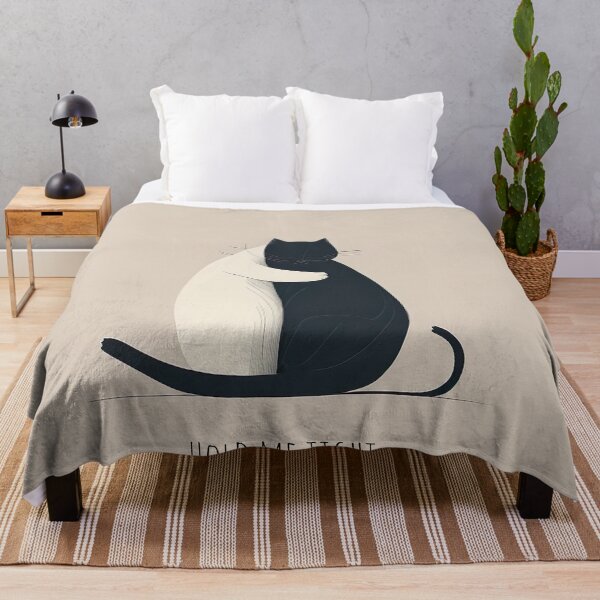 Item preview, [AI Art] Hold me tight, Minimal Art Style - CAT EDITION designed and sold by Sissle.