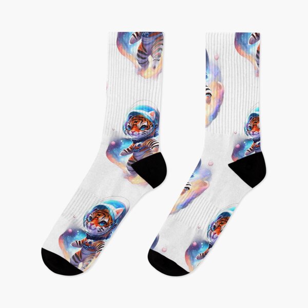 Item preview, TIGER astronaut dancing in space designed and sold by 123JUST4U.