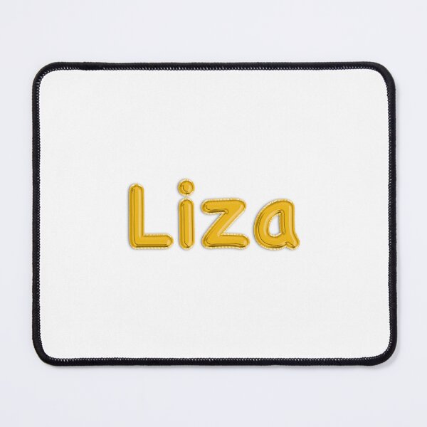 Item preview, Golden Balloon Liza Name Label designed and sold by NormadWorld.