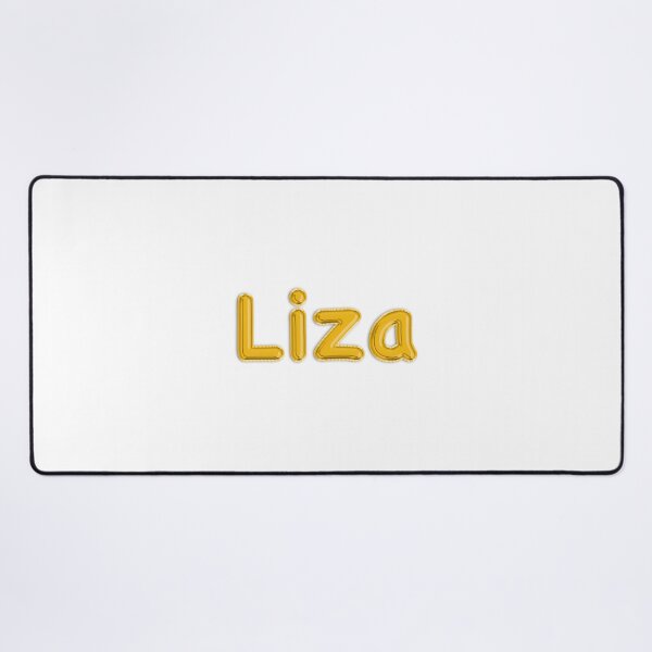 Item preview, Golden Balloon Liza Name Label designed and sold by NormadWorld.