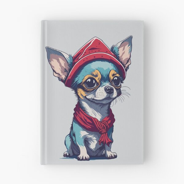 Item preview, Charming Chihuahua: Stylishly Wrapped in a Red Scarf designed and sold by cutie1pie1dogs.