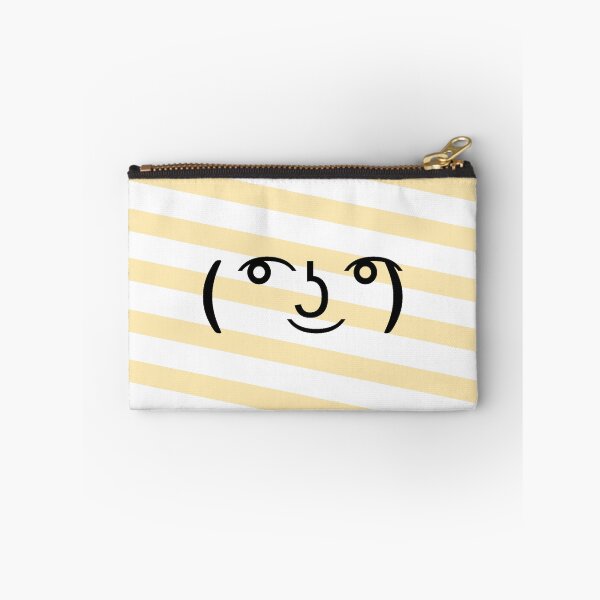 Item preview, Cute candy cane design – White and Yellow with ( ͡° ͜ʖ ͡°) designed and sold by pardock.