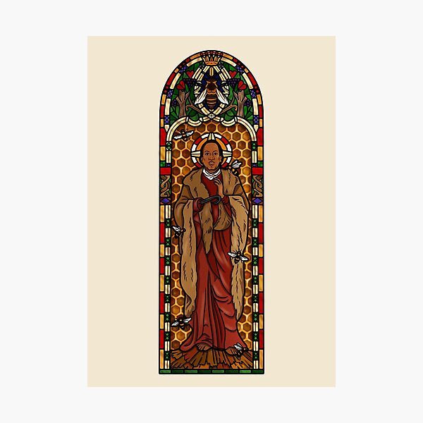 Item preview, CandyMan stained glass window  designed and sold by JefficaAlice.
