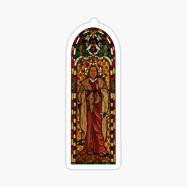 Item preview, CandyMan stained glass window  designed and sold by JefficaAlice.