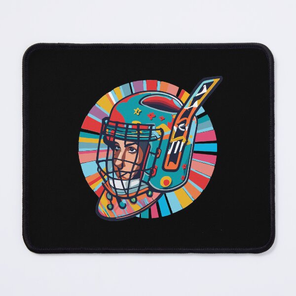 Item preview, Colorful Hockey Helmet designed and sold by desinganddecor.