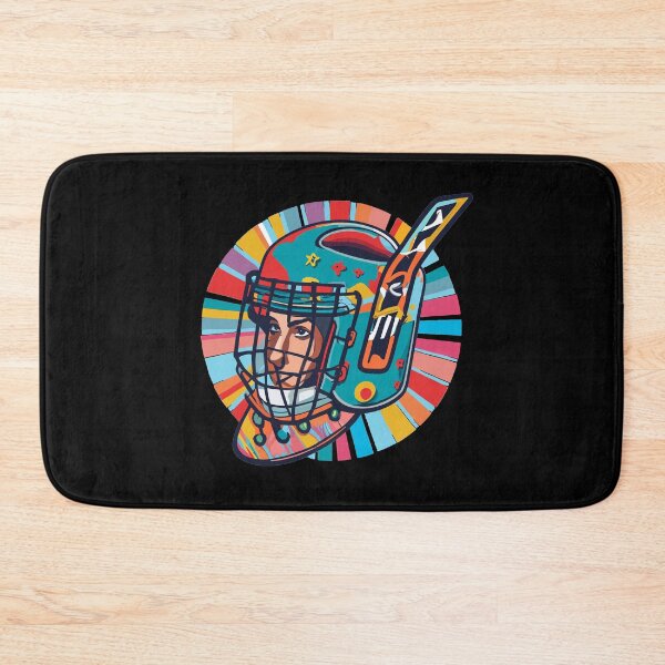 Item preview, Colorful Hockey Helmet designed and sold by desinganddecor.