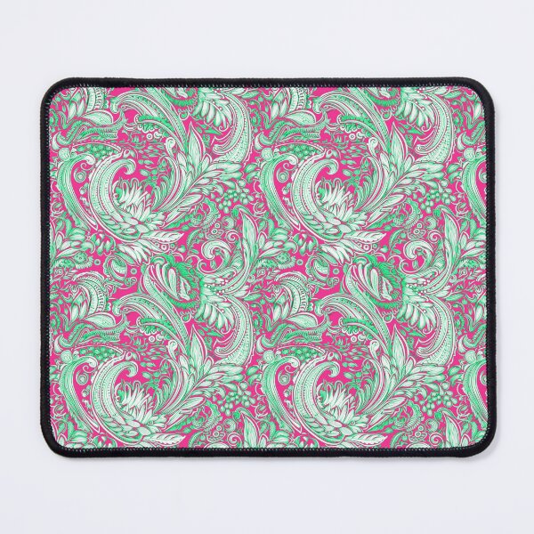 Item preview, Copy of Paisley classic design pink green designed and sold by Alessandro Remo Mazzoni Remotextiles.
