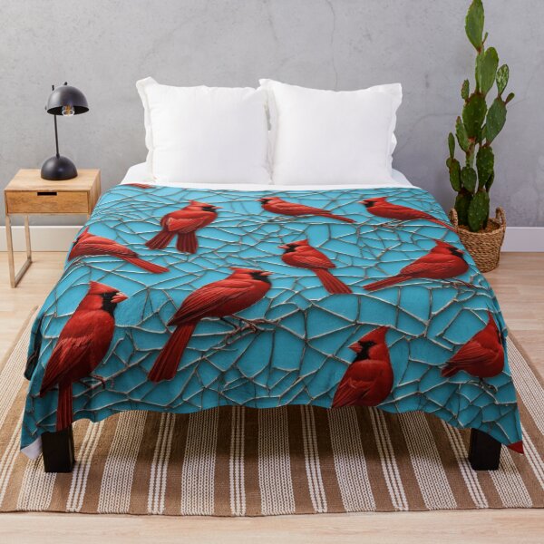 Item preview, small cardinal light blue metallic background random abstract patterns designed and sold by asbno19.