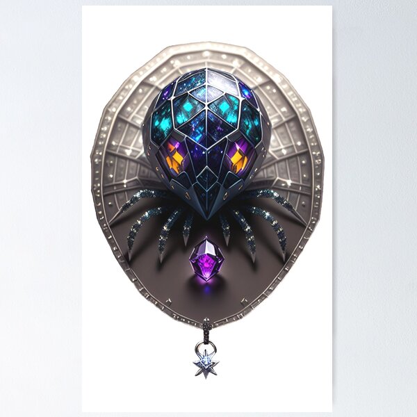 Item preview, Spider pendant designed and sold by MadinaFatt.