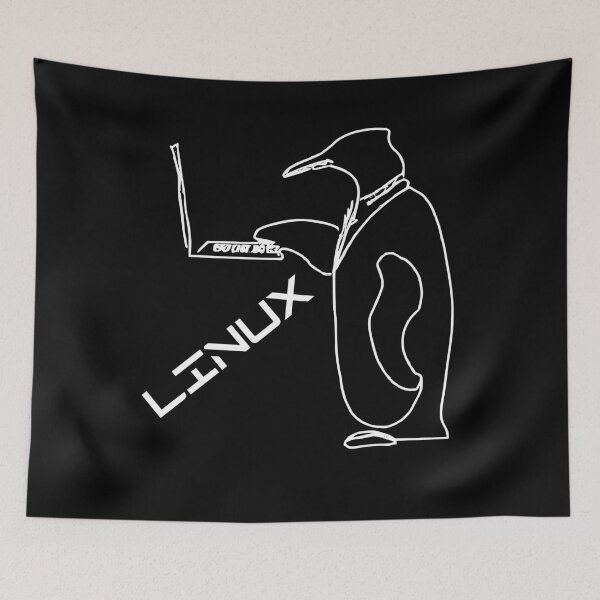 Item preview, Tux Linux Penguin designed and sold by JoeStylistic.