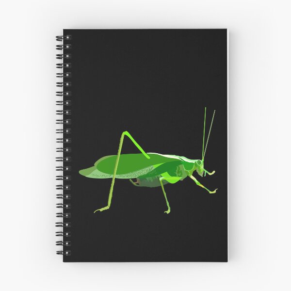 Item preview, K is for Katydid,Katydid Illustration – Unique Insect Art for Nature and Wildlife Lovers designed and sold by PrettylittlepastelUk.
