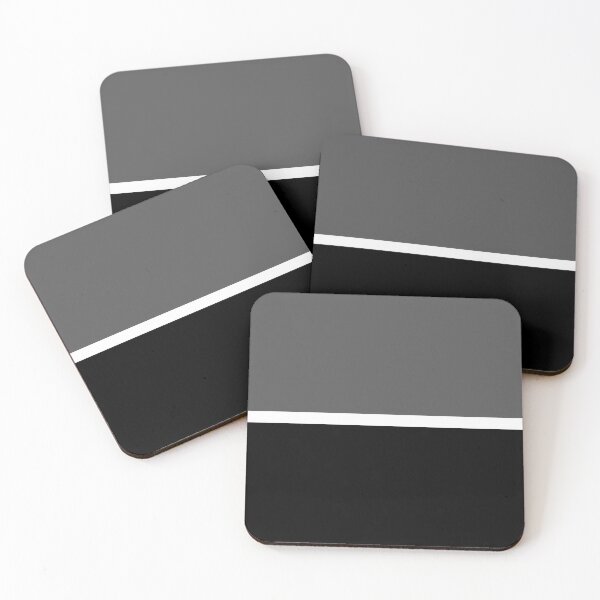Item preview, simple grey and black color with one white line design designed and sold by Create.Inspire. Repeat.