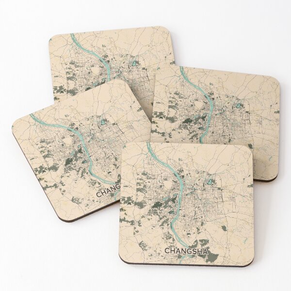 Item preview, Changsha City Map of Hunan, China  - Vintage designed and sold by deMAP.