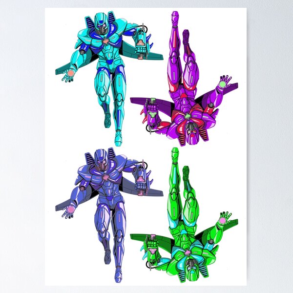 Item preview, Stickers pack anime manga cyborg designed and sold by Paintbase.