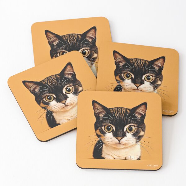 Item preview, Curious Cat - Chic Chat Créations Ref.110 designed and sold by ChicChat.