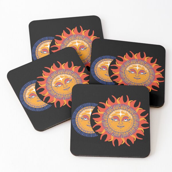 Item preview, Moon and sun together pattern designed and sold by HarridanCreates.