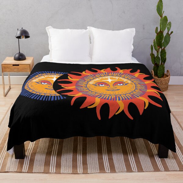 Item preview, Moon and sun together pattern designed and sold by HarridanCreates.
