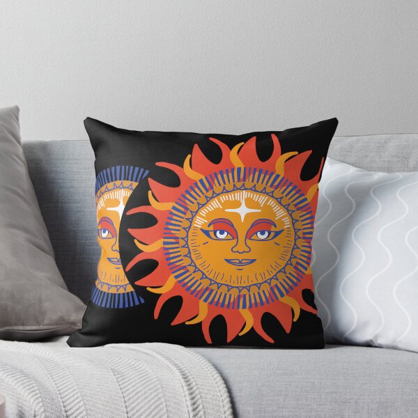 Item preview, Moon and sun together pattern designed and sold by HarridanCreates.