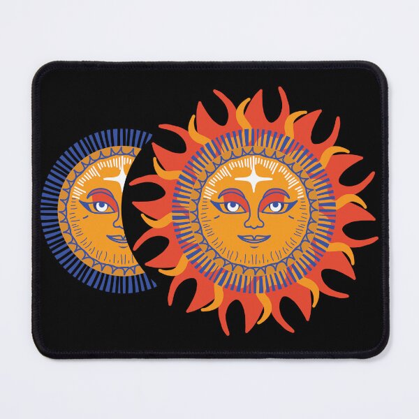 Item preview, Moon and sun together pattern designed and sold by HarridanCreates.
