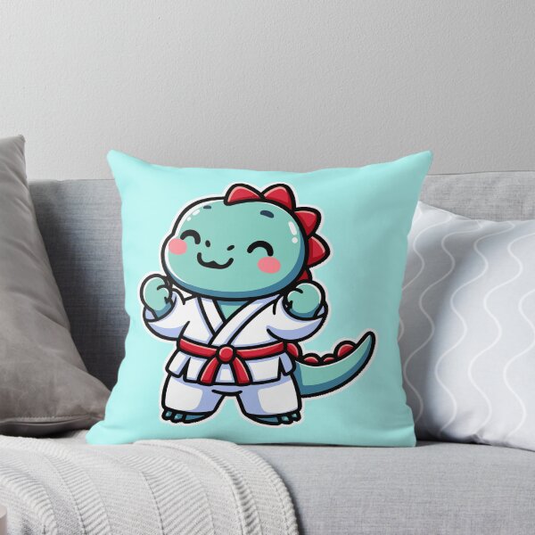 Item preview, Kawaii Cute Karate Dinosaur 1 | Pets and Animals for Men and Women t-shirt designed and sold by panchiTWO.