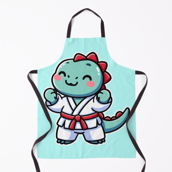 Item preview, Kawaii Cute Karate Dinosaur 1 | Pets and Animals for Men and Women t-shirt designed and sold by panchiTWO.