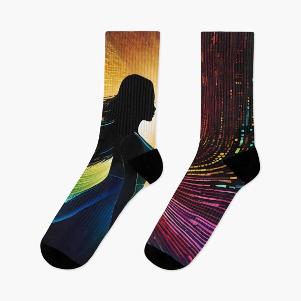 Item preview, Vibrant Code: The Bold Expression of Digital Art through Color Binary designed and sold by Artedig.