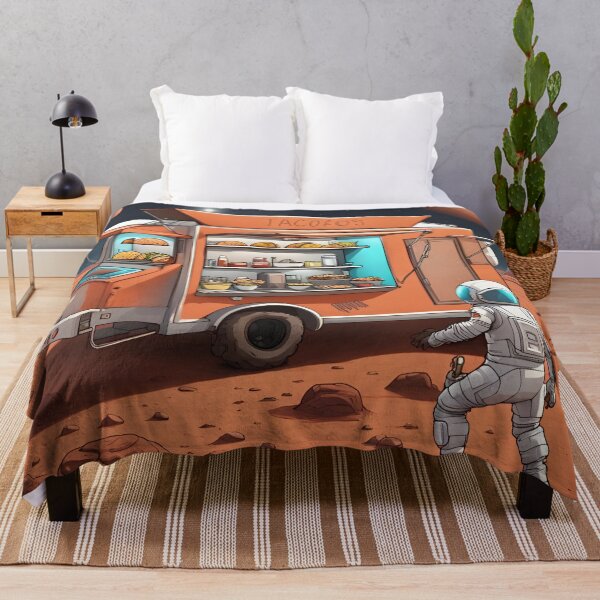 Item preview, Futuristic food truck on Mars...selling tacos designed and sold by PutiPato42.