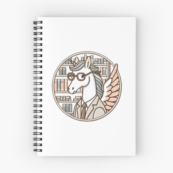 Item preview, Learned Pegasus Librarian Scholarly Patch designed and sold by #Adulting Central.