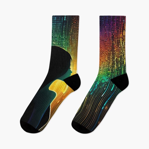 Item preview, Secret Art of Binary: Revealing the Hidden Elegance of Digital Colors designed and sold by Artedig.