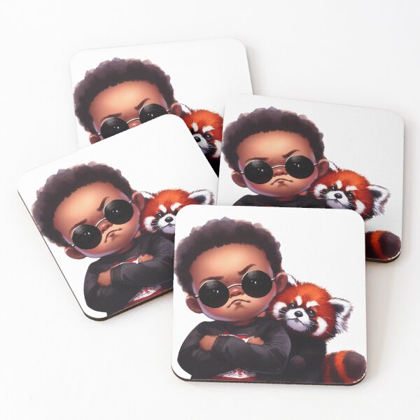 Item preview, Cool Kid and Comrade Red Panda designed and sold by KateBlakeO.
