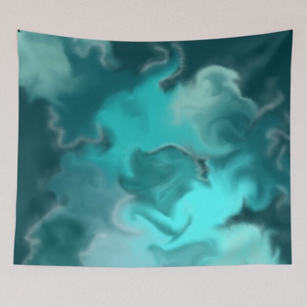 Item preview, Abstract Ocean Plume  designed and sold by JaygiesDesign.