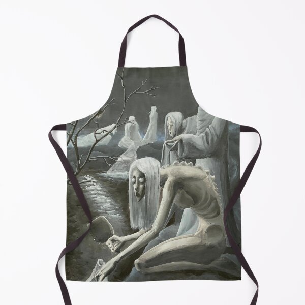 Item preview, Night washerwomen painting designed and sold by aziliart.