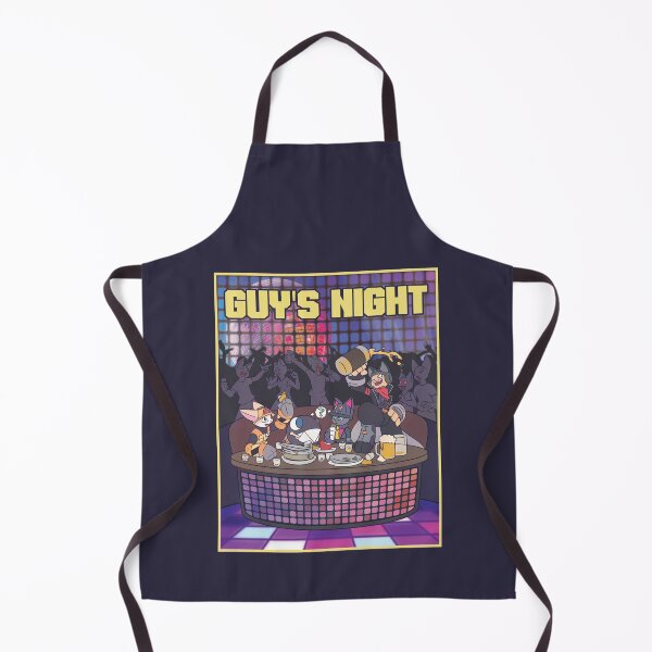 Item preview, Guy's Night (Purple Ver) - anime cat cartoon characters designed and sold by 4ThingTon.